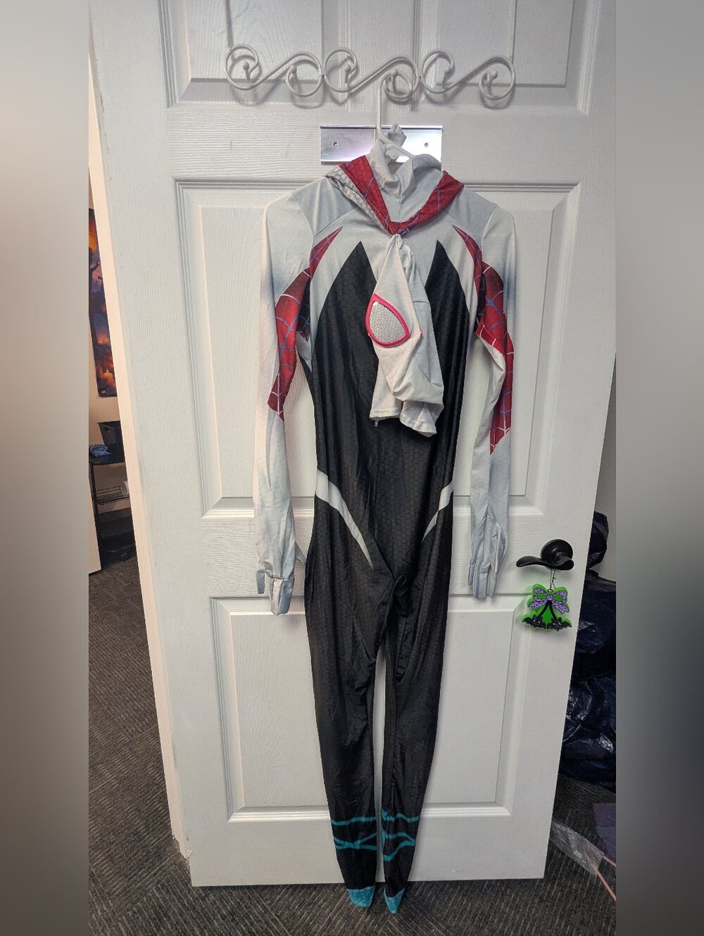 Kids Spider-Gwen Costume - Black, White & Red